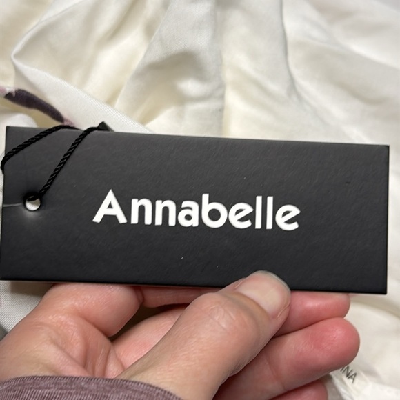 Annabelle White Floral Long Sleeve Dress Size Small NWT - Picture 6 of 9